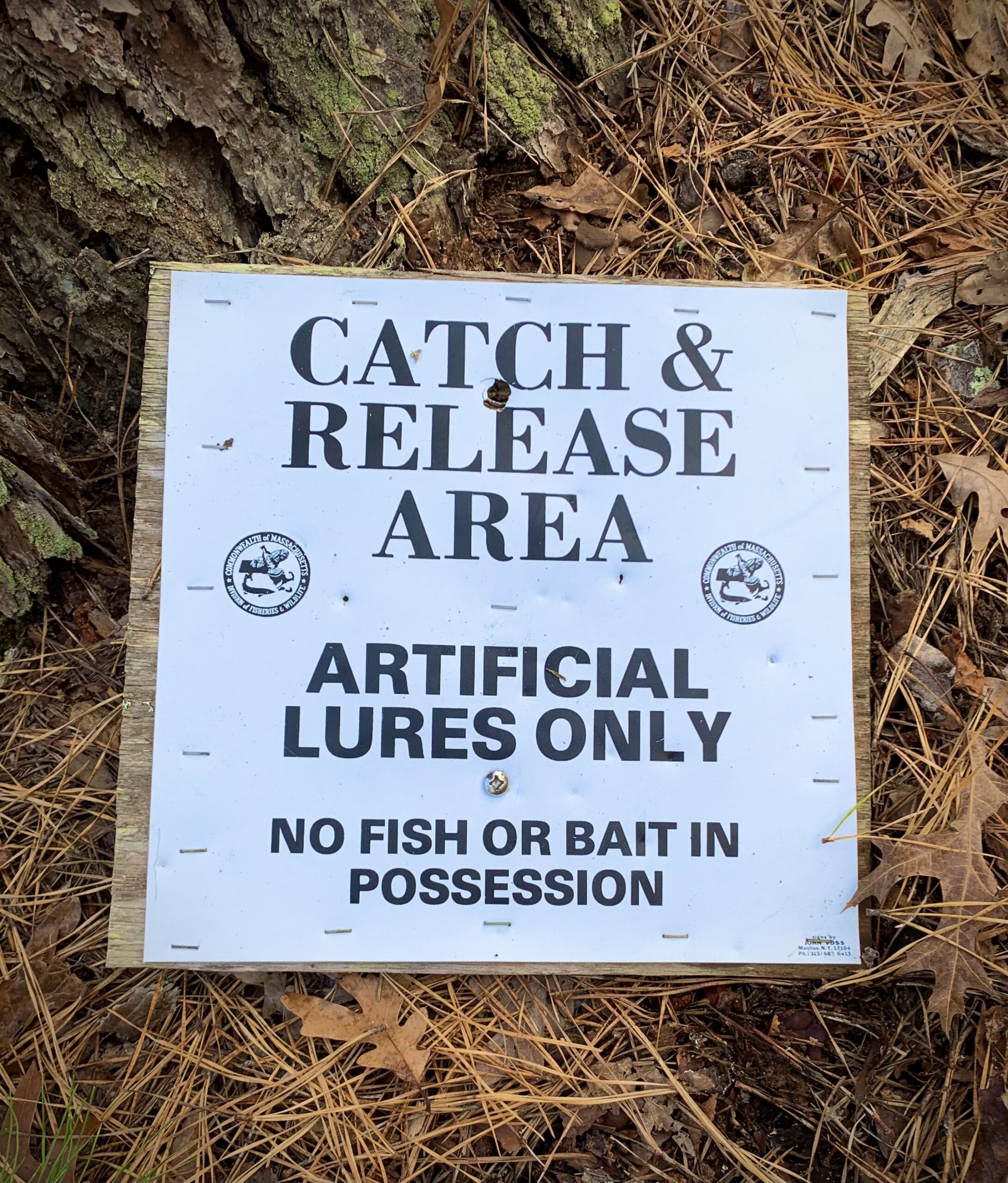 Mass Wildlife Sign