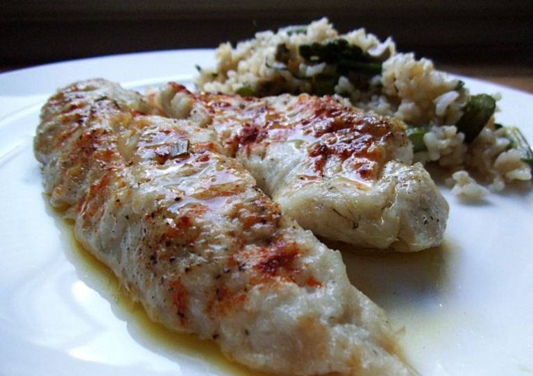 Tautog Recipe Parmesan Crusted Tautog With Herb Lemon Sauce