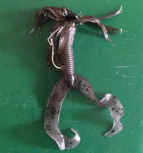 hula grub largemouth bass fishing cape cod