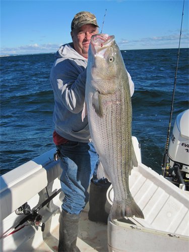 Don't Do This when Tube and Worm Trolling for Striped Bass