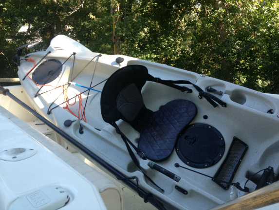 transporting kayak to cape cod fishing spot