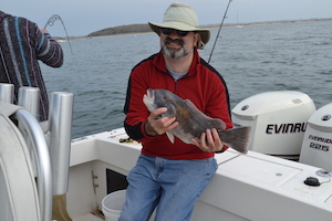 cullen lundholm cape star charters tautog fishing