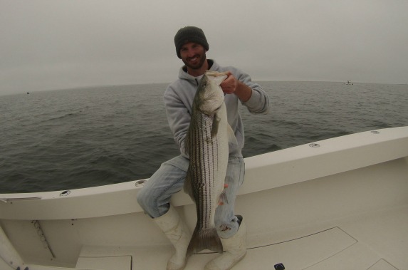 fishing report for cape cod on may 9 ryan collins keeper striped bass