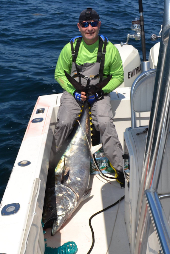 cape star charters tuna fishing report light tackle spinning