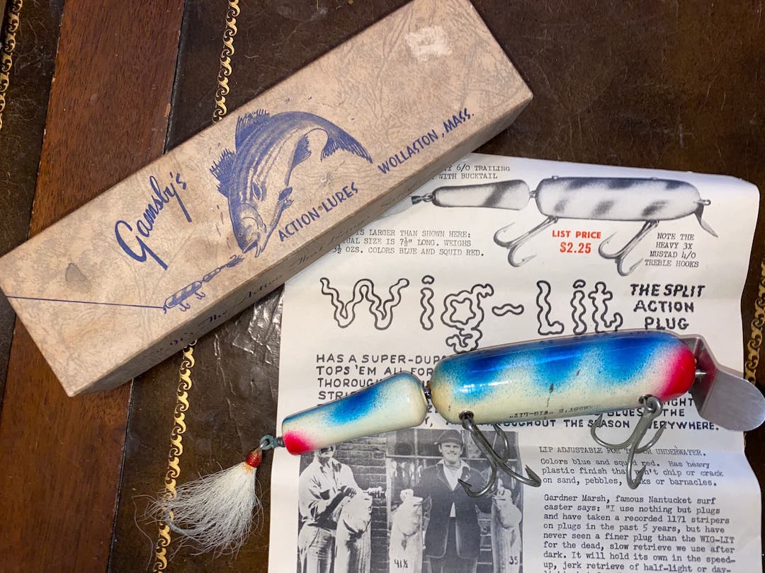 Saltwater Vintage Fishing Lures for sale