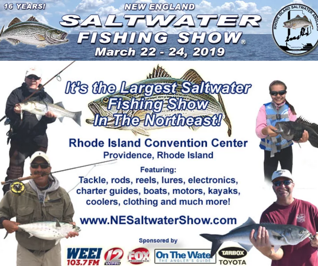 New England Saltwater Fishing Show March 2224 My Fishing Cape Cod