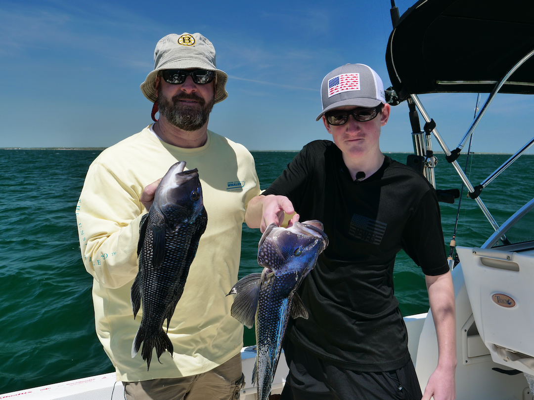 Black Sea Bass Jig Rig - Red Crustacean